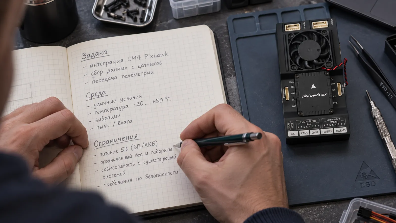 Preparing initial requirements for equipment integration